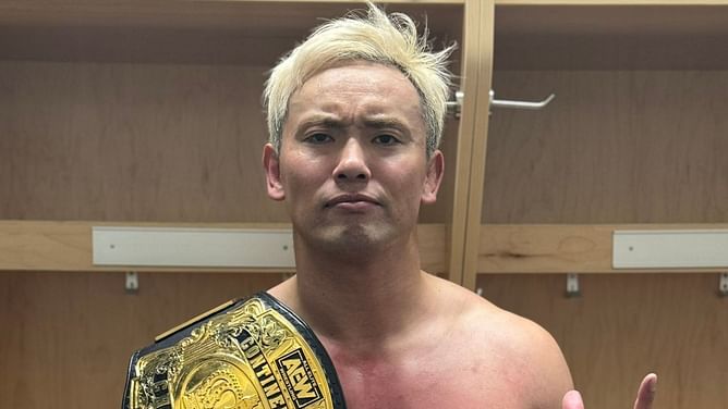 Kazuchika Okada breaks silence after winning his first title in AEW merely 14 days after signing