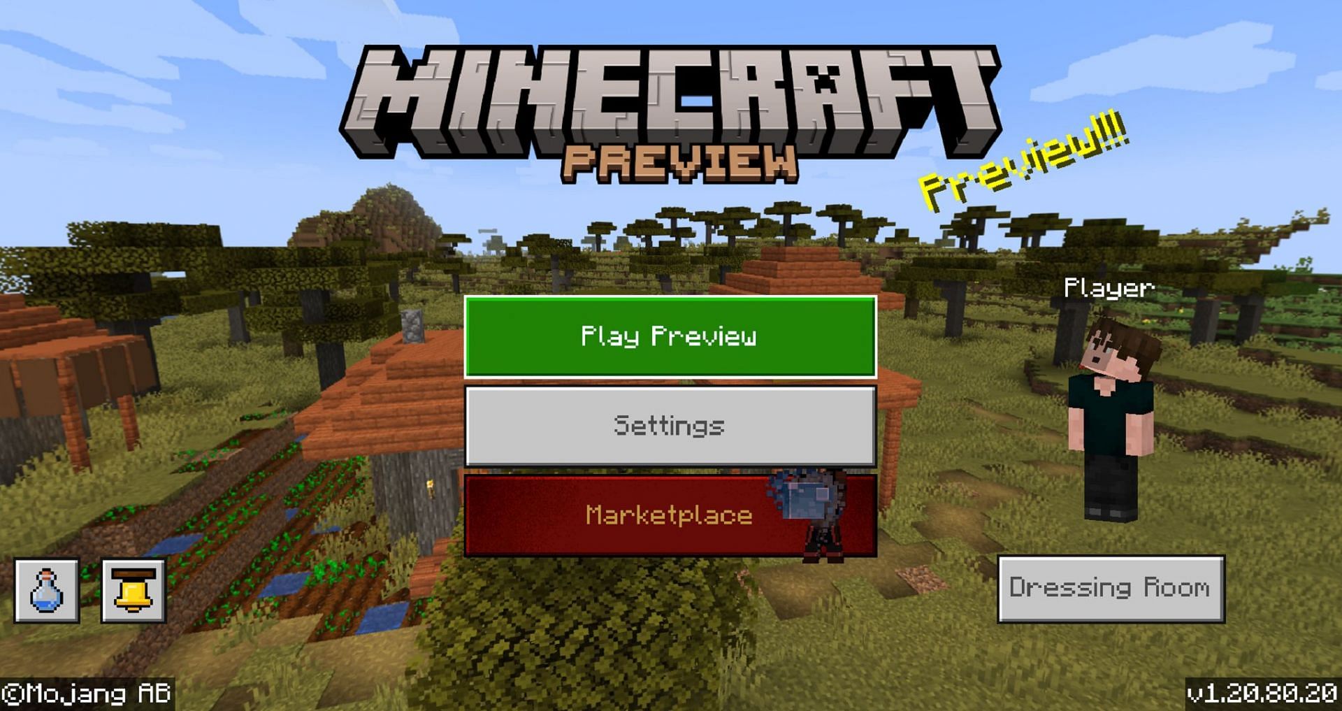 How to download Minecraft Bedrock 1.20.80.20 beta and preview