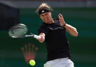 Alexander Zverev at the 2024 BNP Paribas Open.