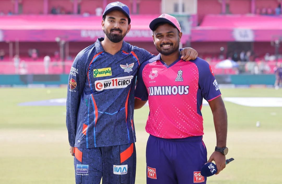 KL Rahul and Sanju Samson at the toss