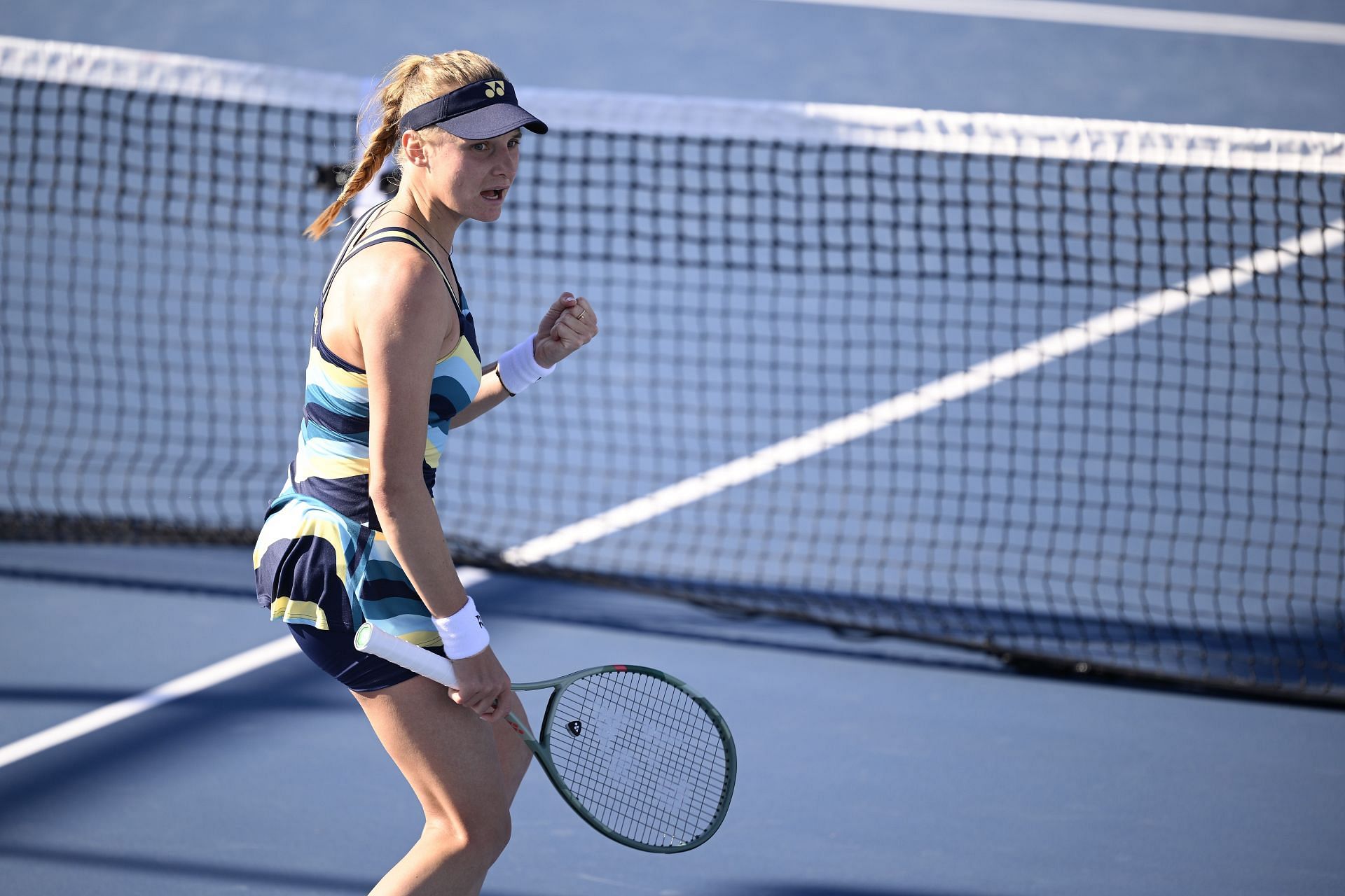Dayana Yastremska at the 2024 San Diego Open.