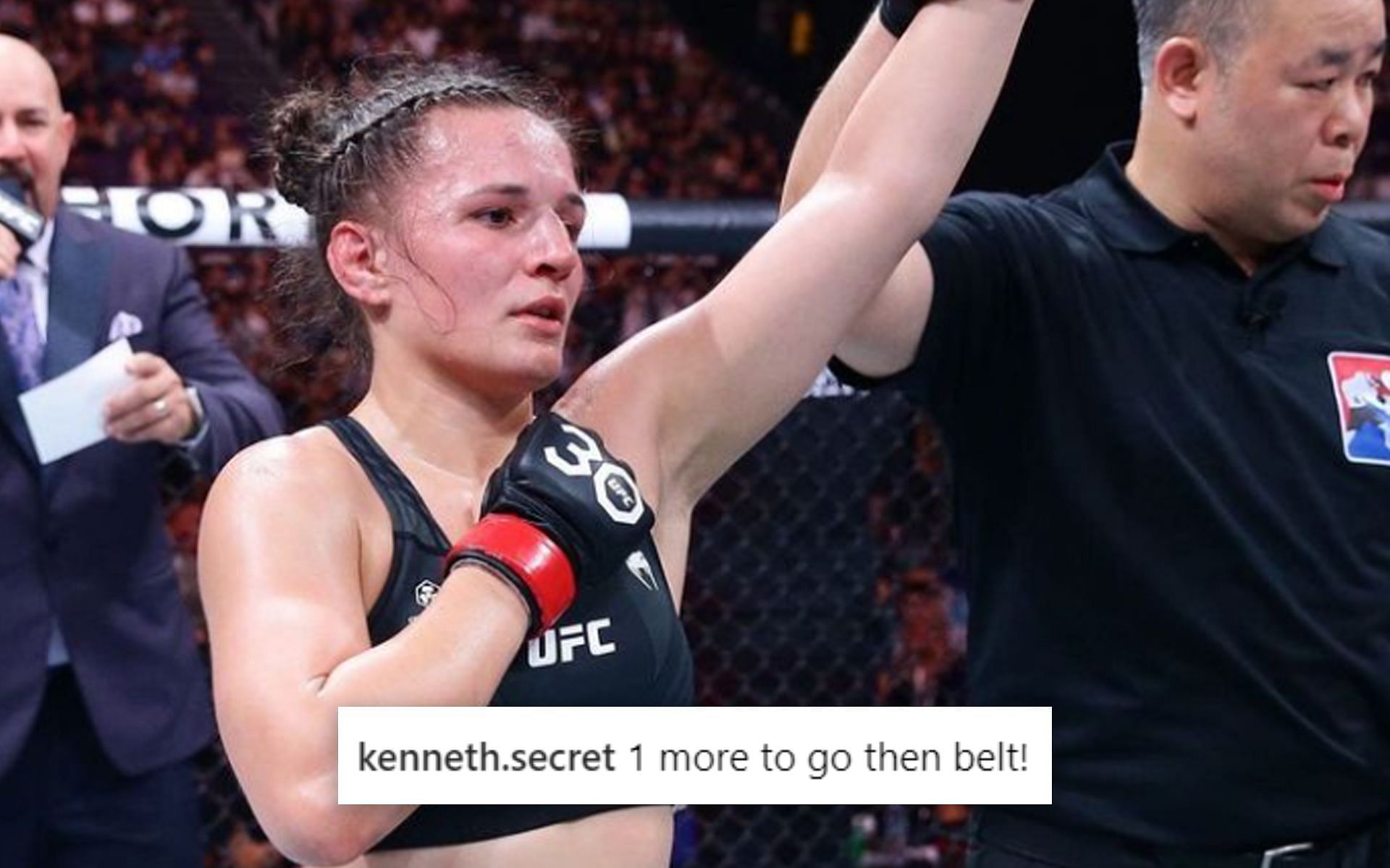 Erin Blanchfield will fight in Atlantic City for the first time since 2019 [Image Courtesy: @blanchfield_mma Instagram]