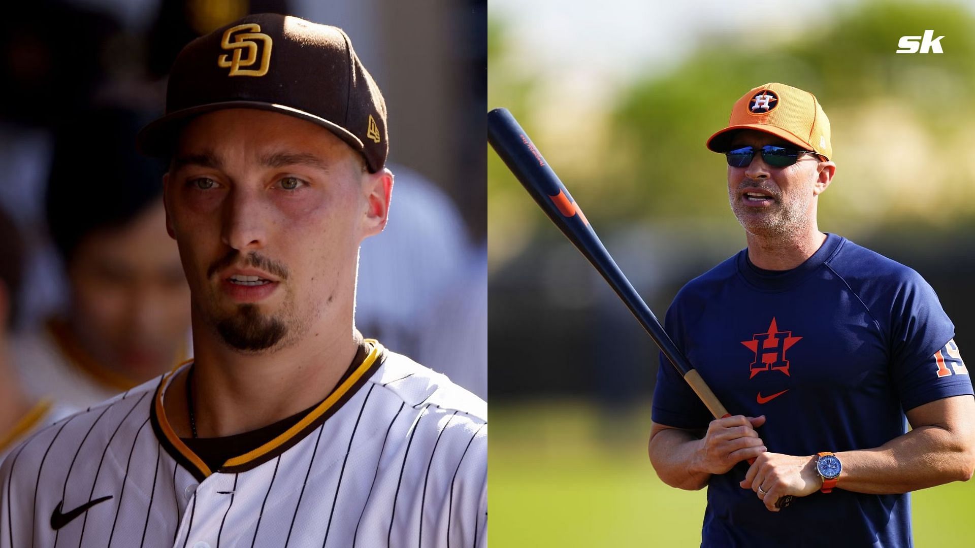 Free-Agent Pitcher Blake Snell &amp; Houston Astros Manager Joe Espada