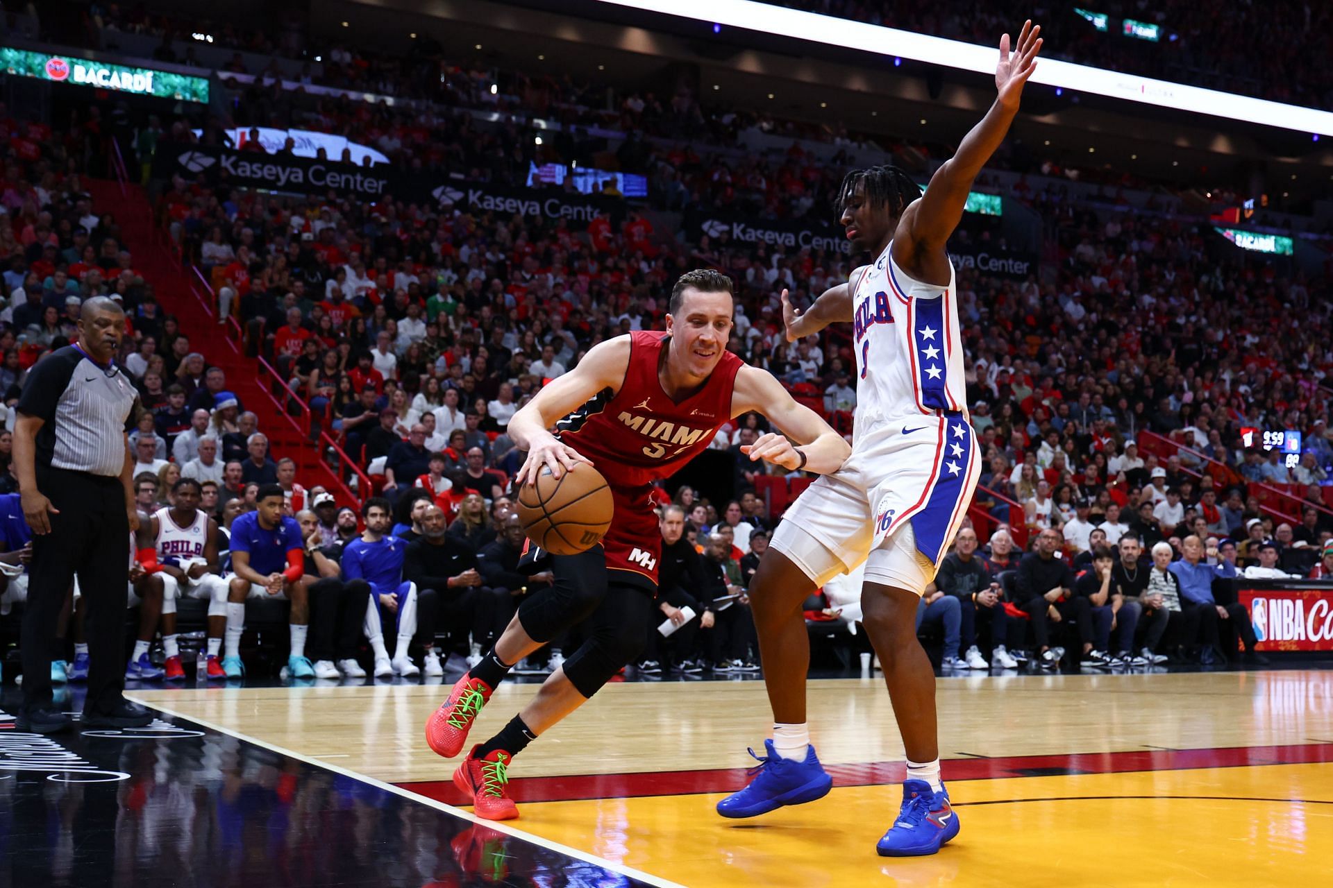 Philadelphia 76ers v Miami Heat