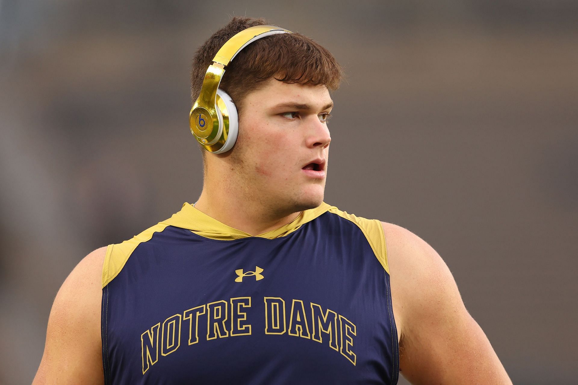 Former Notre Dame Offensive Lineman Joe Alt