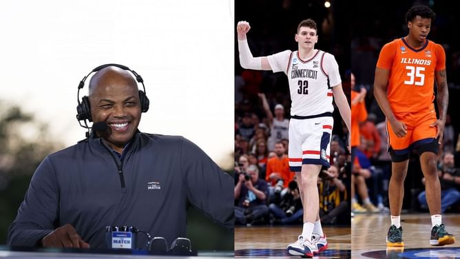 "They outplayed Connecticut": NBA legend Charles Barkley praises No. 3 Illinois' first half despite struggles against Dan Hurley's Uconn