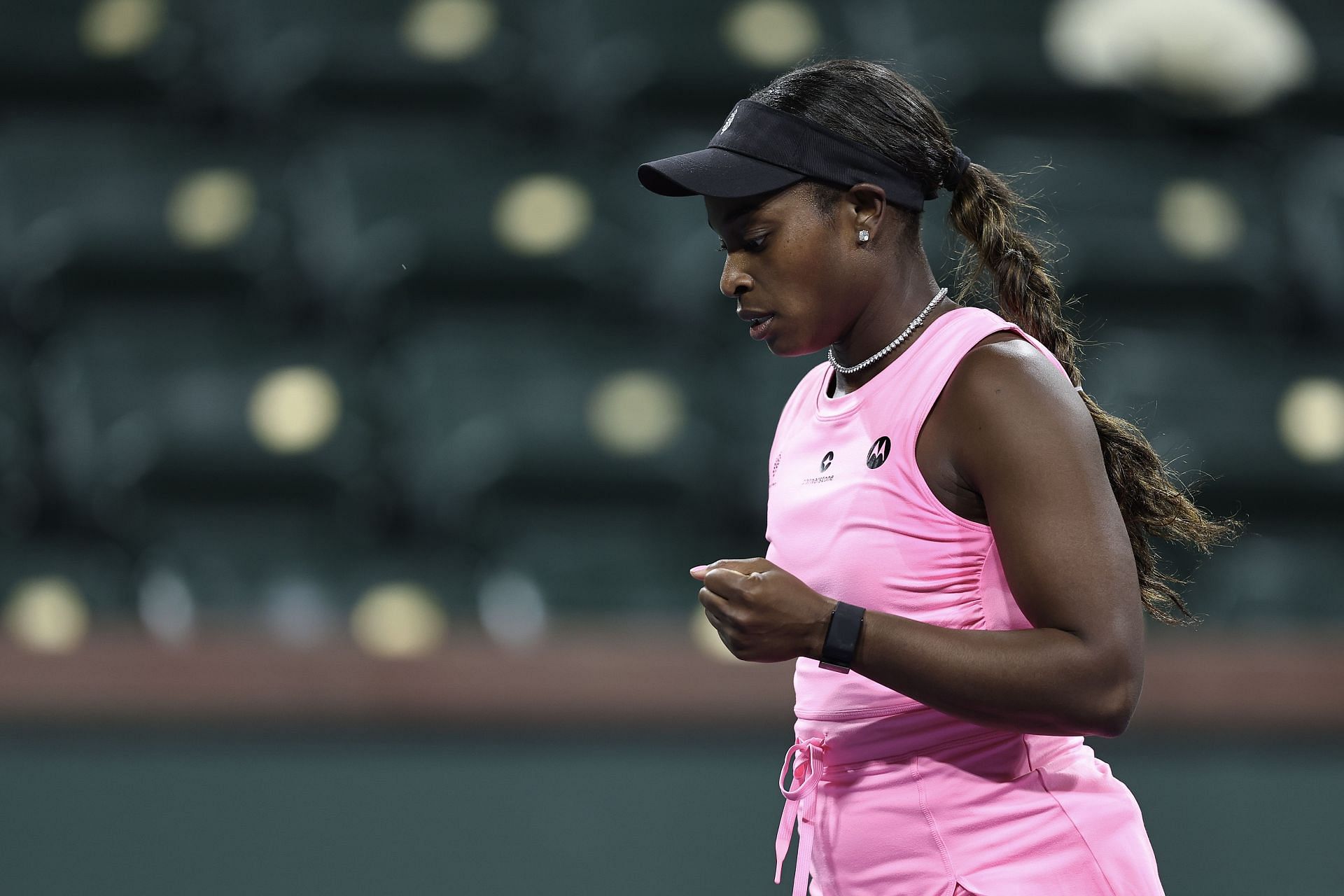 Sloane Stephens at the 2024 Indian Wells Open.