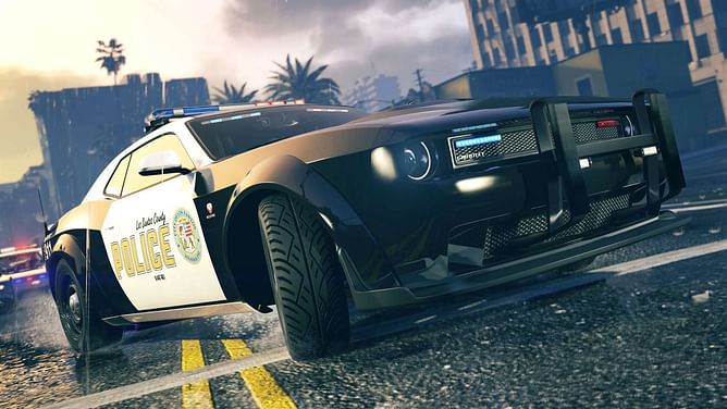 How does the Bravado Gauntlet Interceptor compare to other cop vehicles in GTA Online?