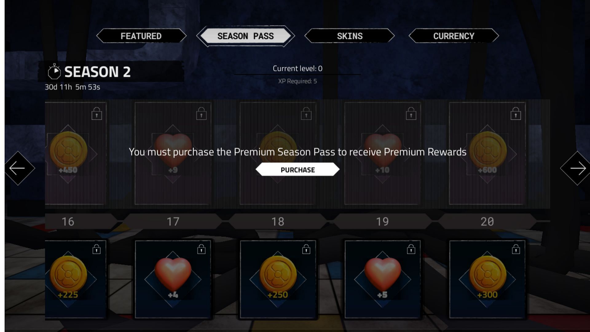 Premium and Free Season Pass rewards (Image via Roblox||Sportskeeda)