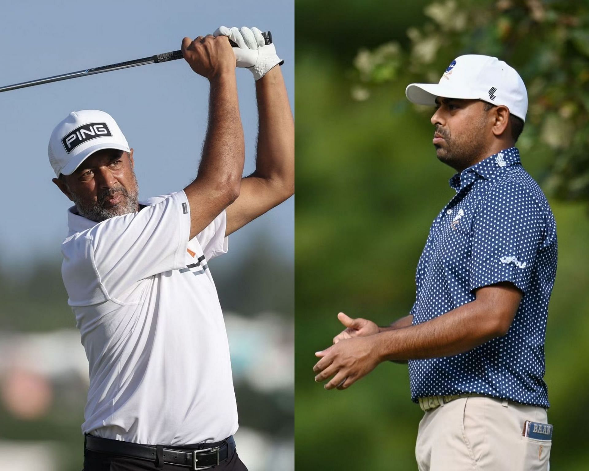 Arjun Atwal (left) and Anirban Lahiri (right) - Image via Getty Images