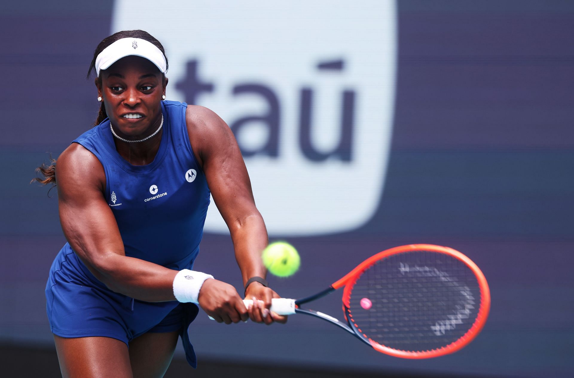 Sloane Stephens at the 2024 Miami Open - Getty Images