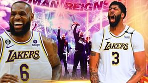 WATCH: LA Lakers pay homage to Undisputed WWE Universal Champ and 'Tribal Chief' Roman Reigns, play his theme at Crypto.com Arena