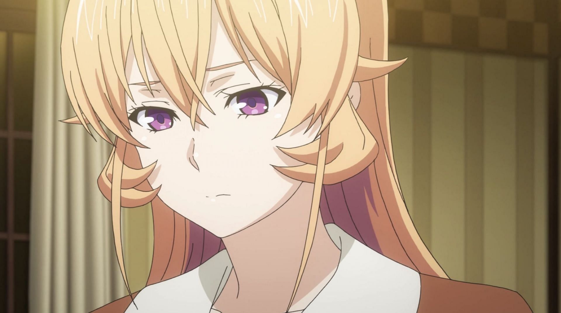 Erina Nakiri as seen in the Food Wars anime series (Image via J.C. Staff)