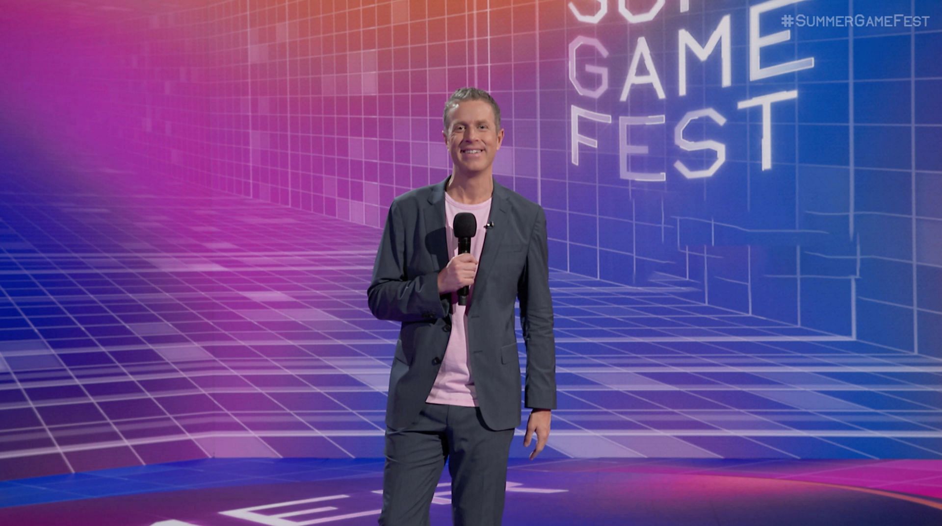 The iconic host will handle the reveals of many new games (Image via Summer Game Fest)