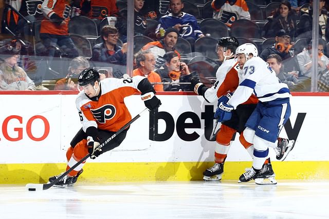 Tampa Bay Lightning v Philadelphia Flyers