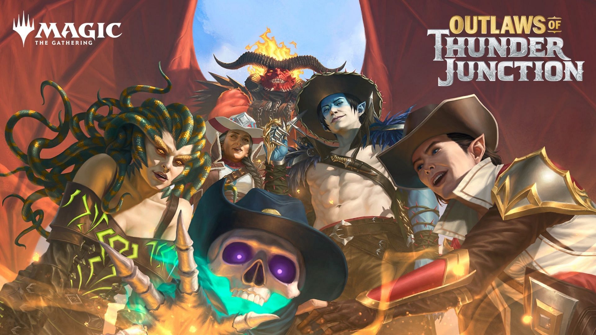 Magic: The Gathering Commander decks Outlaws of Thunder Junction