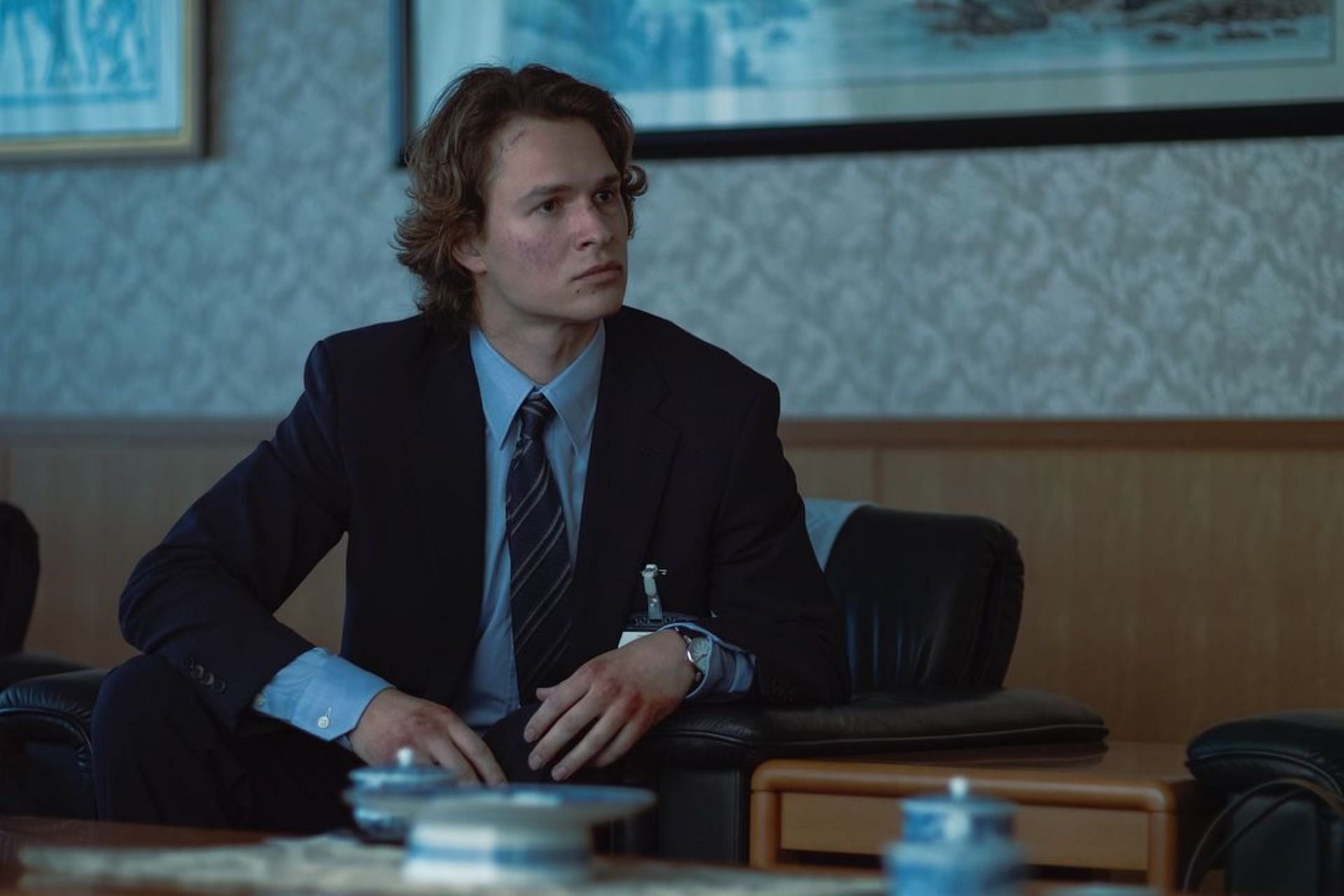 Ansel Elgort stars as Jake Adelstein in Tokyo Vice (Image via Instagram/Tokyo Vice)