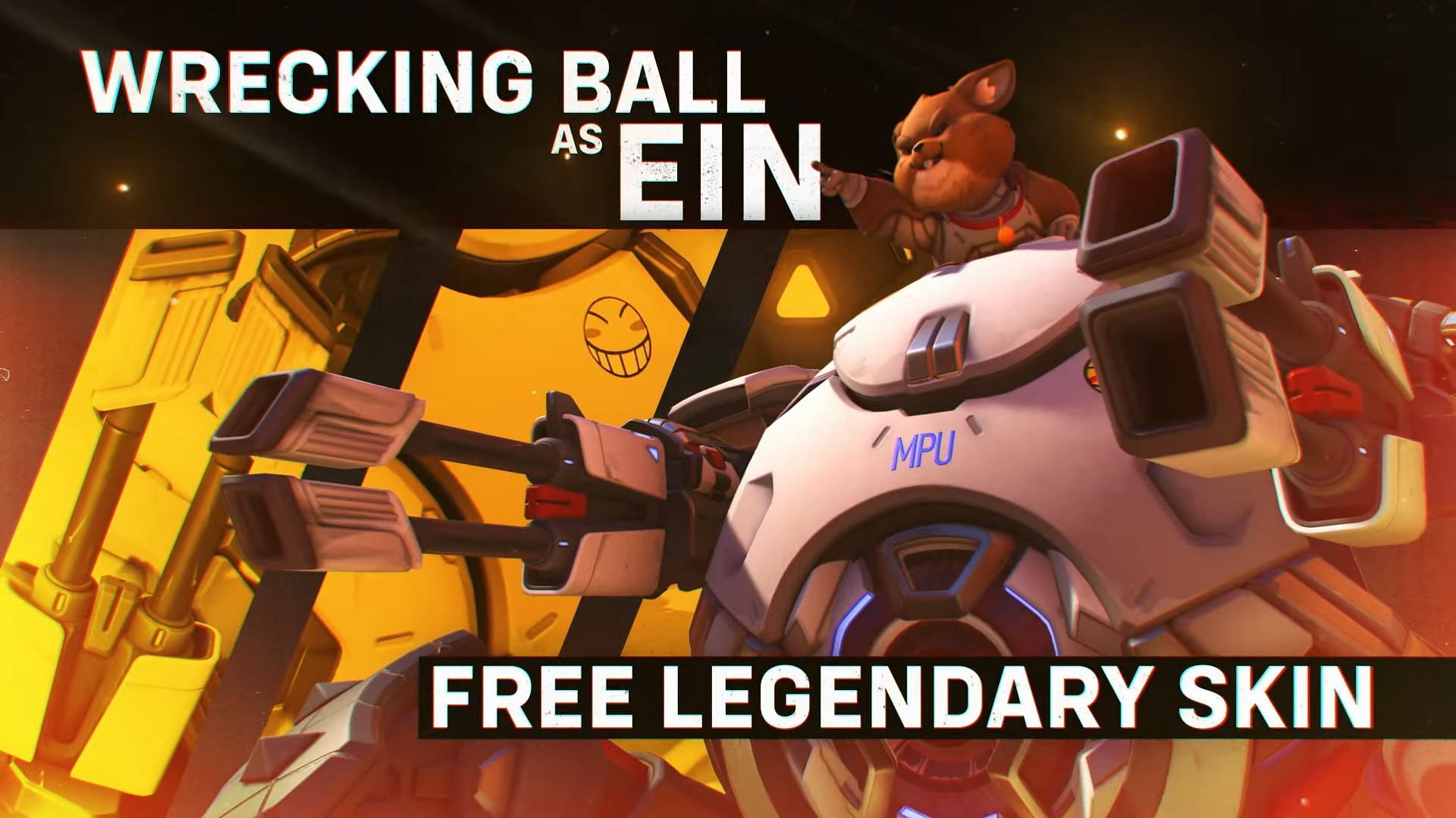 Wrecking Ball as Ein (Image via Blizzard Entertainment)