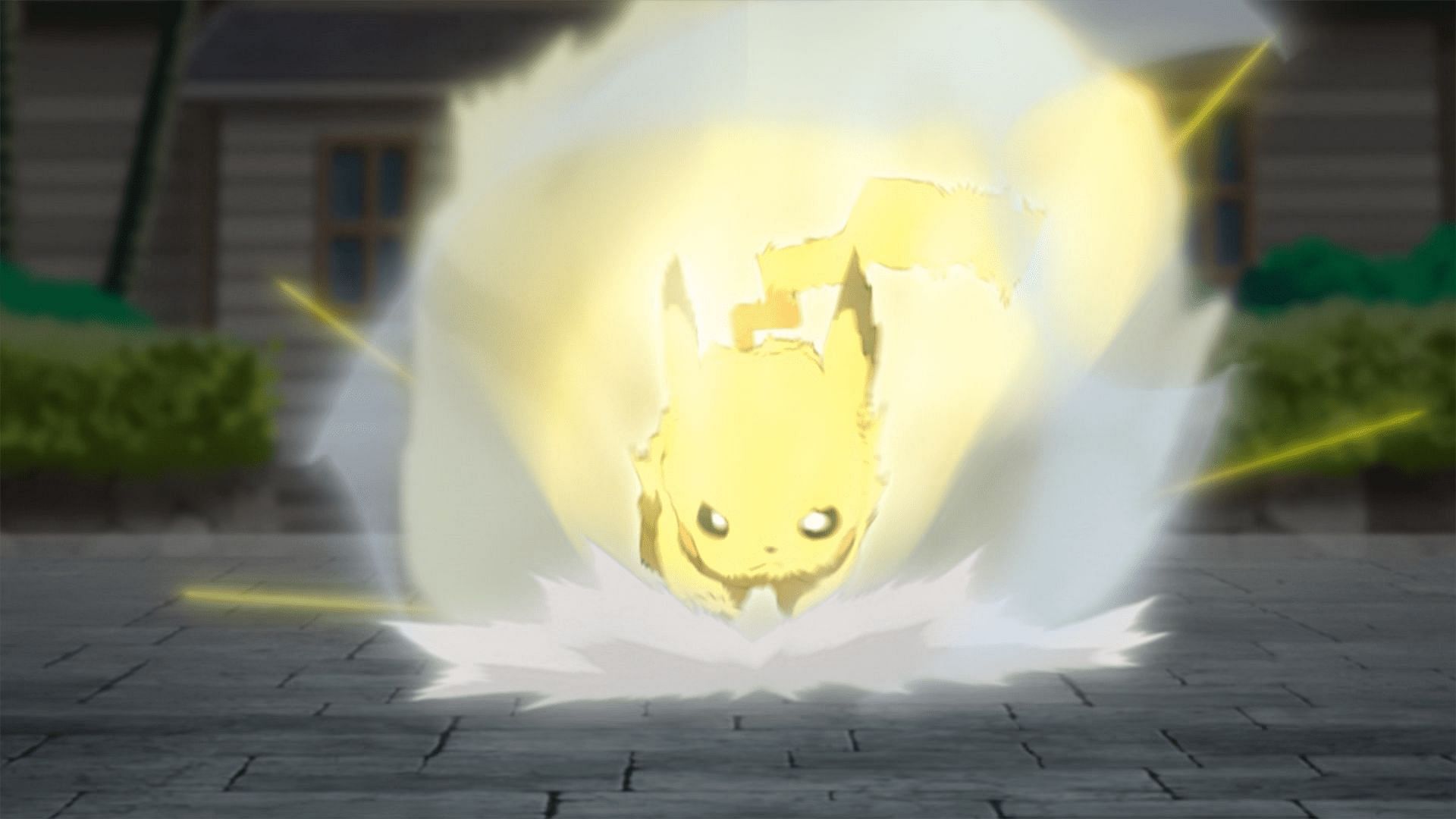 Ash&#039;s Pikachu uses the Z-Move Breakneck Blitz. (Image via The Pokemon Company)