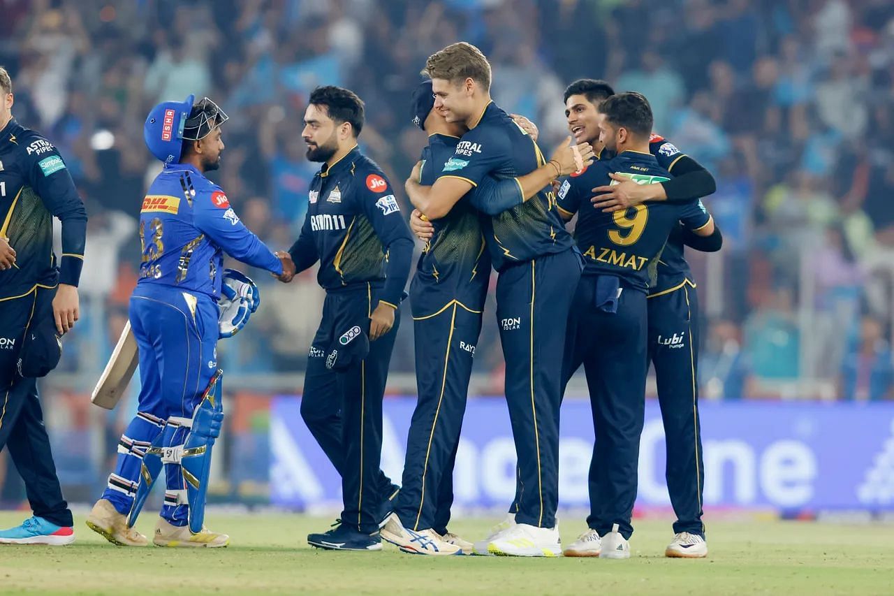 Gujarat Titans beat the Mumbai Indians by 6 runs (Image: IPLT20.com)