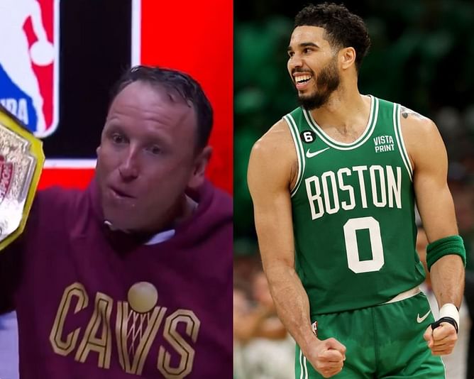 "Jayson Tatum can't do this": Shaquille O'Neal and TNT crew hilariously awestruck by Joey Chestnut eating 39 pierogis in two minutes
