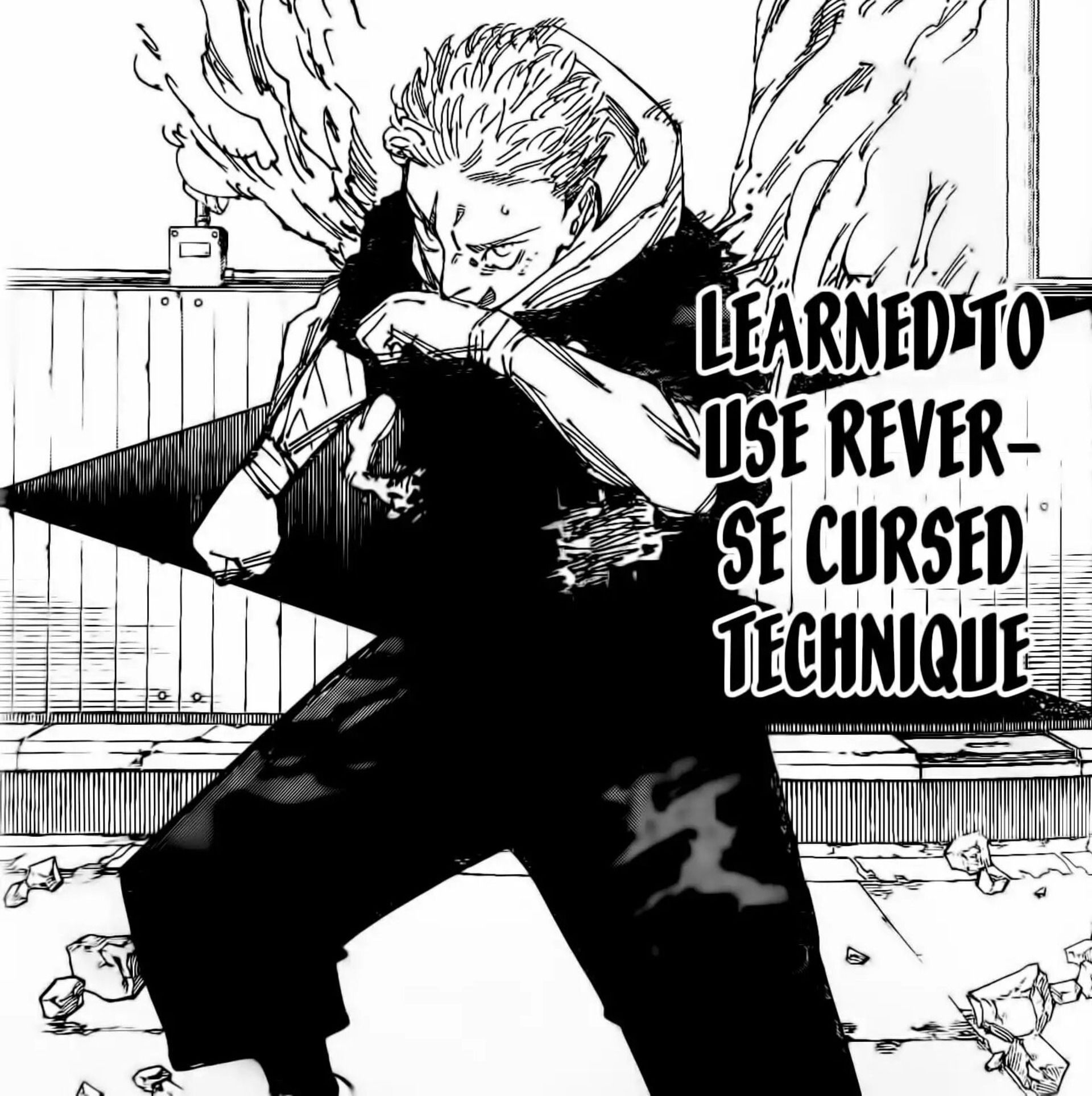 Yuji Itadori using Reverse Cursed Technique in Jujutsu Kaisen (Image via Gege Akutami, Sheuisha)