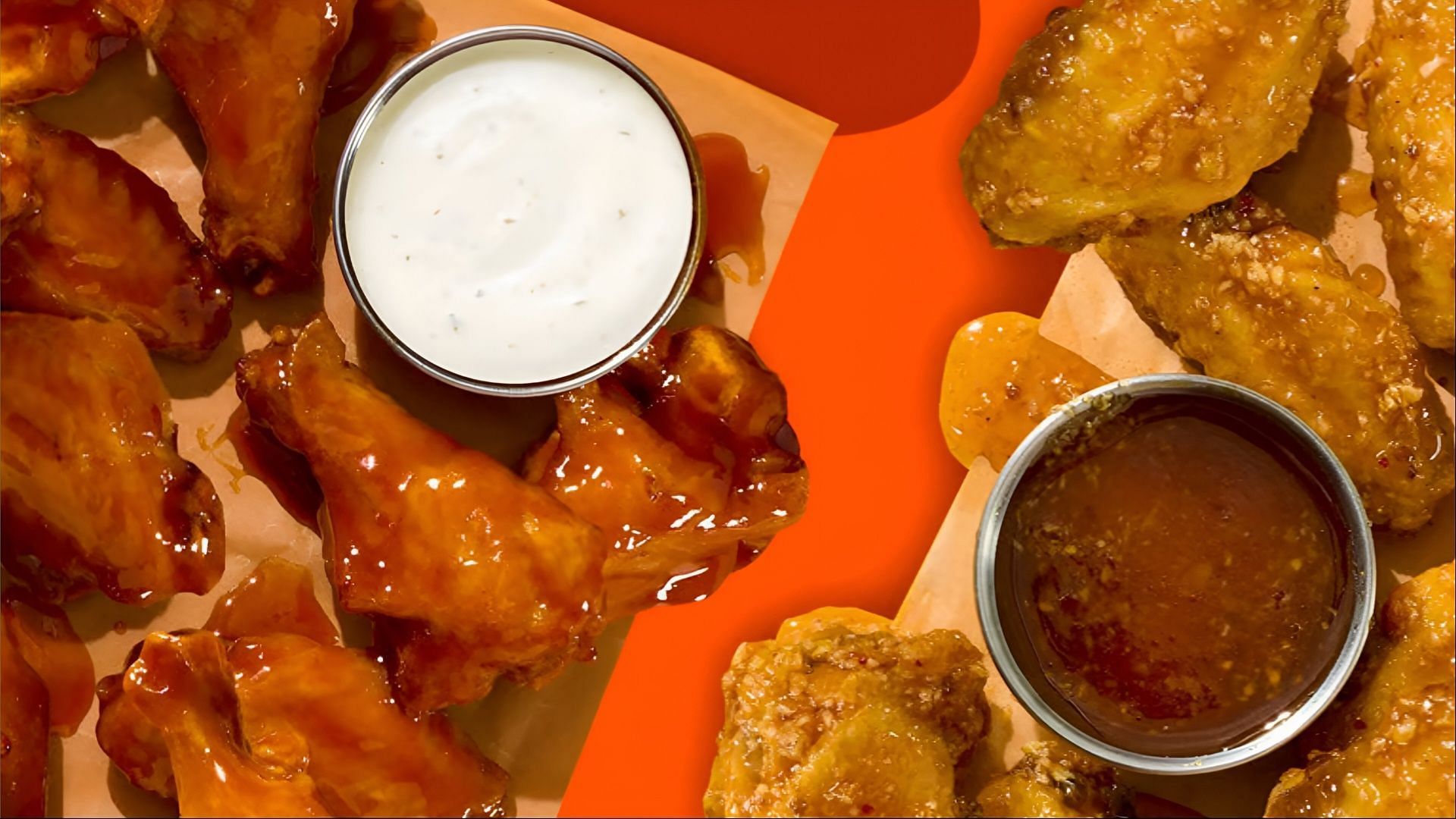 The Honey Sriracha and Honey Garlic sauces start at over $0.60 when ordered on their own (Image via Buffalo Wild Wings / Inspire Brands)