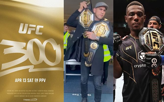 How many current and former champions are fighting at UFC 300? A look into fighters who have held the belt featuring in the PPV event