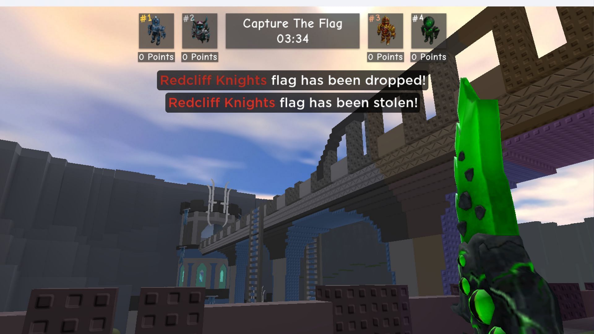 Use bridges to surprise your enemies (Image via Roblox)