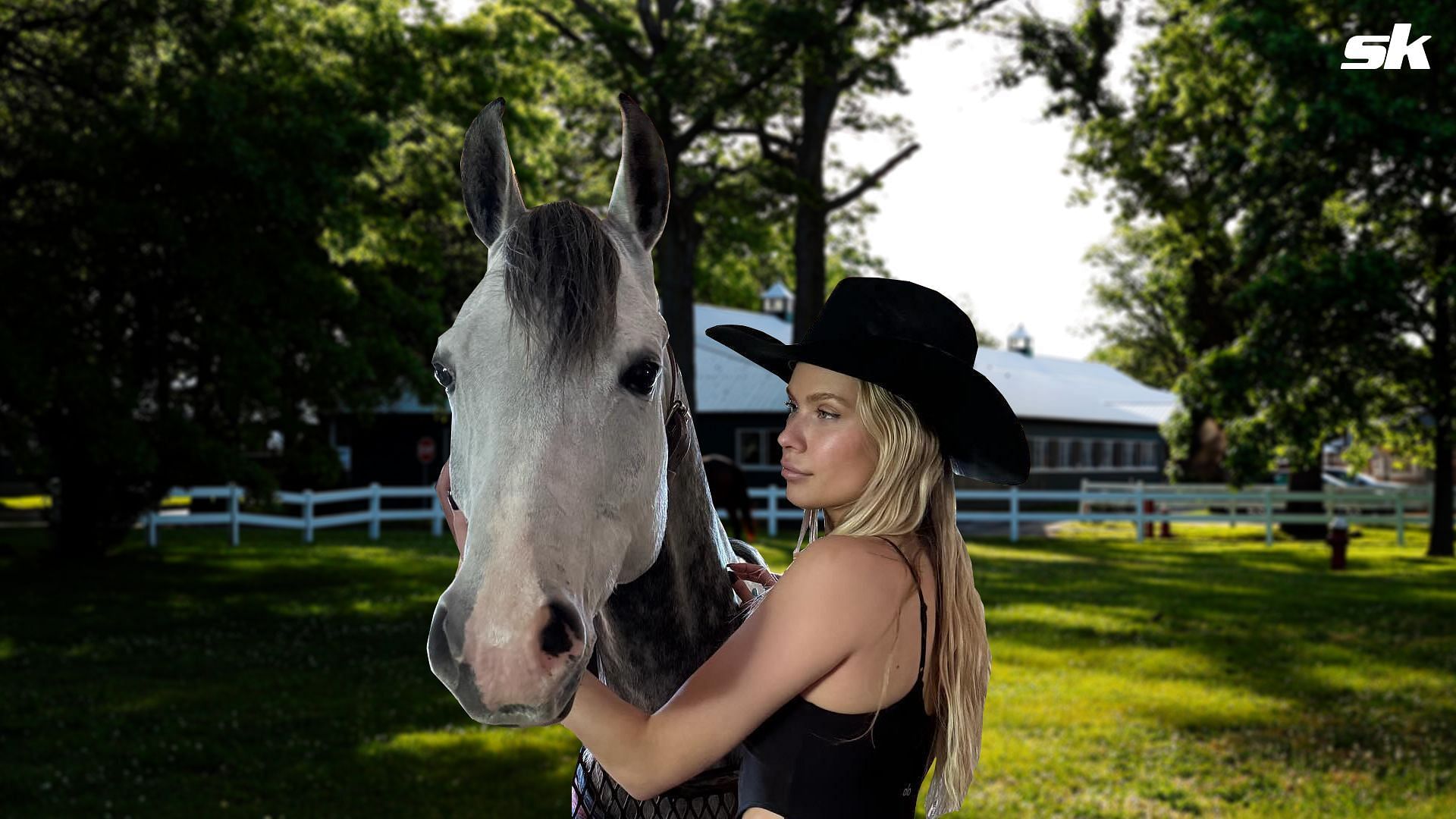 Josie Canseco rocks her equestrian elegance with cowgirl flair