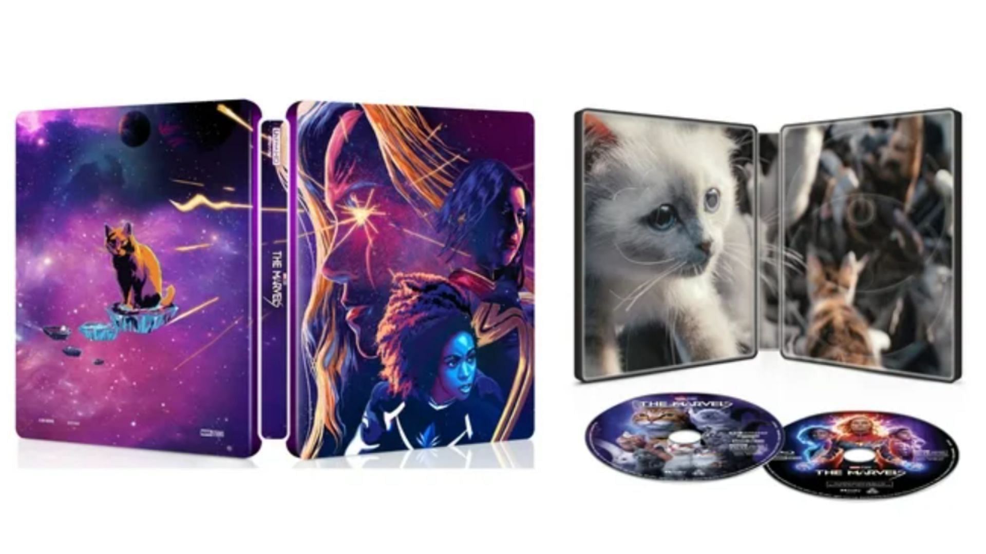 The Steelbooks offer more than the movie (Image via Walmart)