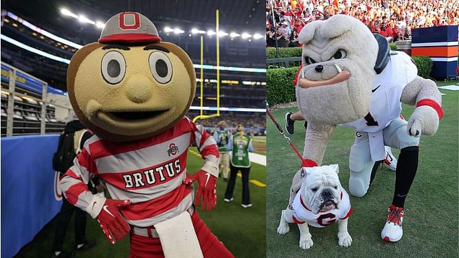 Ranking top 10 college football teams by their mascots ft. Brutus Buckeye, Mike the Tiger and more