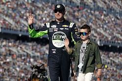 "I can fit in this Kyle's seat" - Kyle Busch's son Brexton Busch takes hilarious dig at Kyle Larson's stature