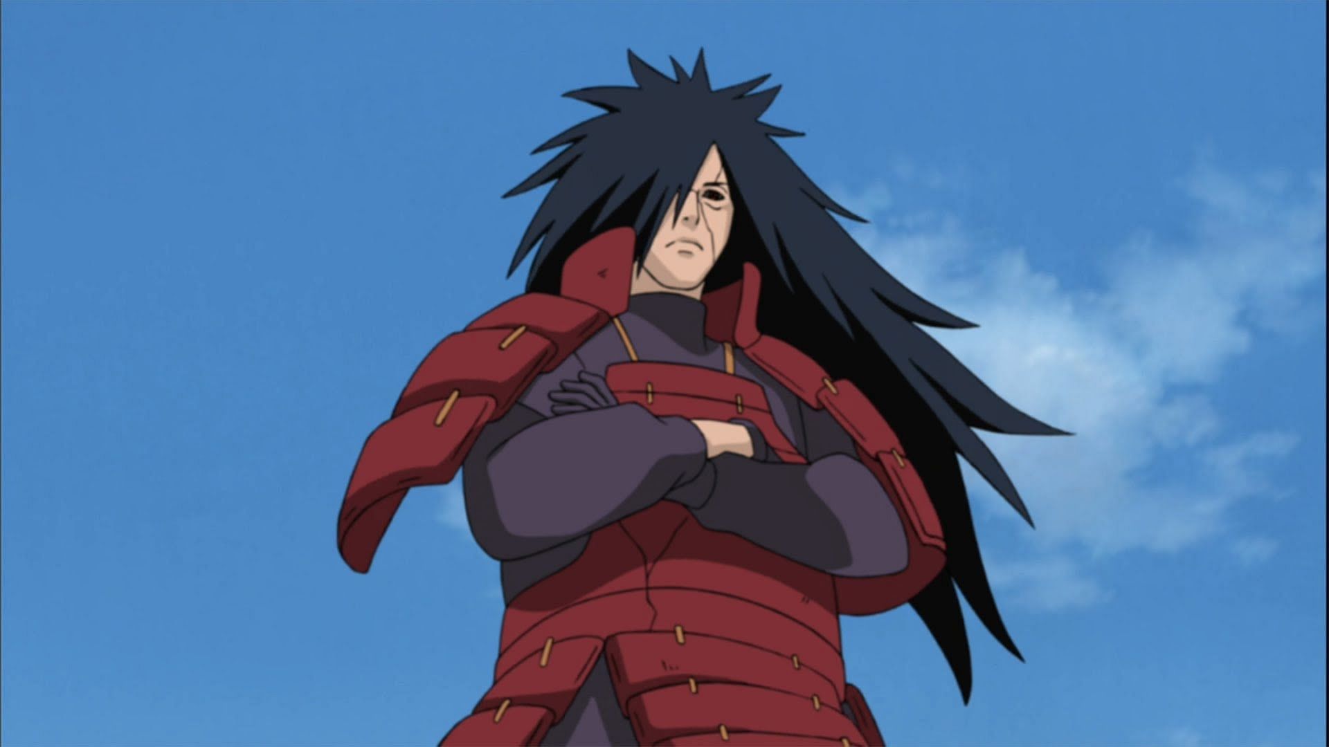 Madara&#039;s methodical, plotting, and hidden approach to leading a group makes him one of many anime characters like Monkey D. Dragon (Image via Studio Pierrot)