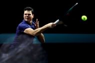 Milos Raonic at the 2024 ABN AMRO Open in Rotterdam