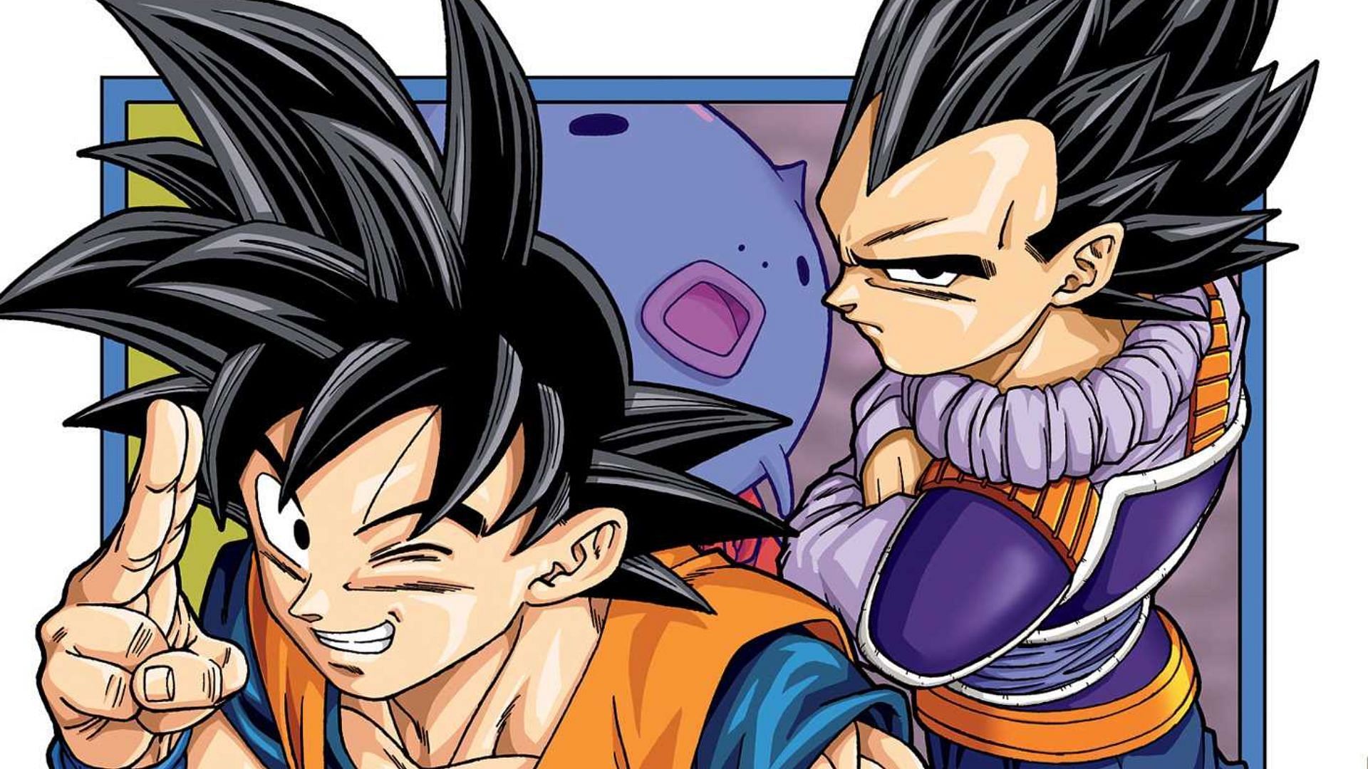 Goku and Vegeta, as seen in Dragon Ball Super manga (Image via Shueisha)