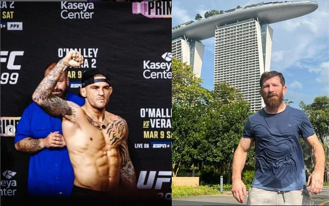 Dustin Poirier shares NSFW analogy to explain reasons for wrapping his hands himself instead of accepting help from coaches