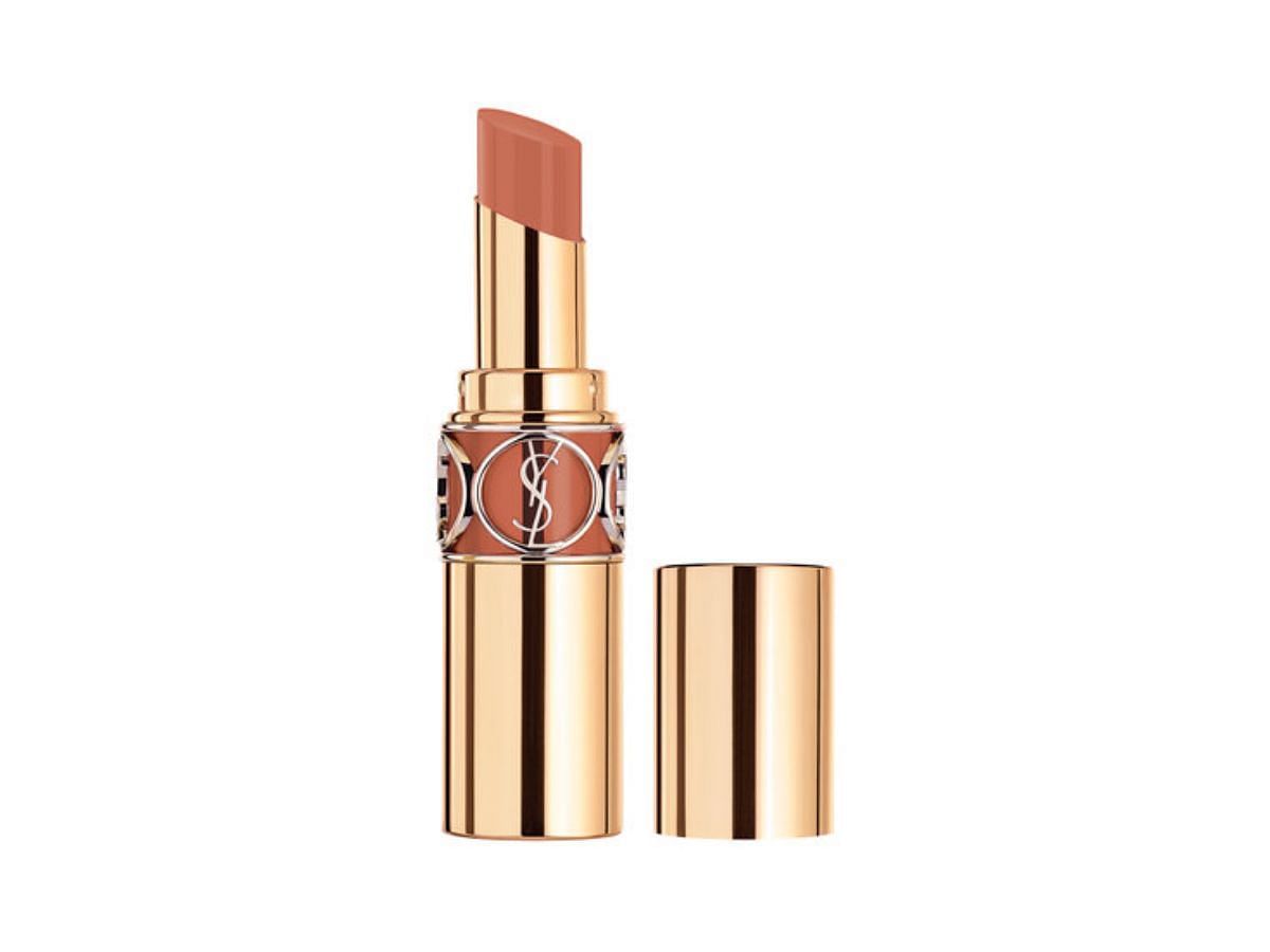 Yves Saint Laurent rouge volupt&eacute; shine lipstick balm - Orange Caraco (Image via Yves Saint Laurent)