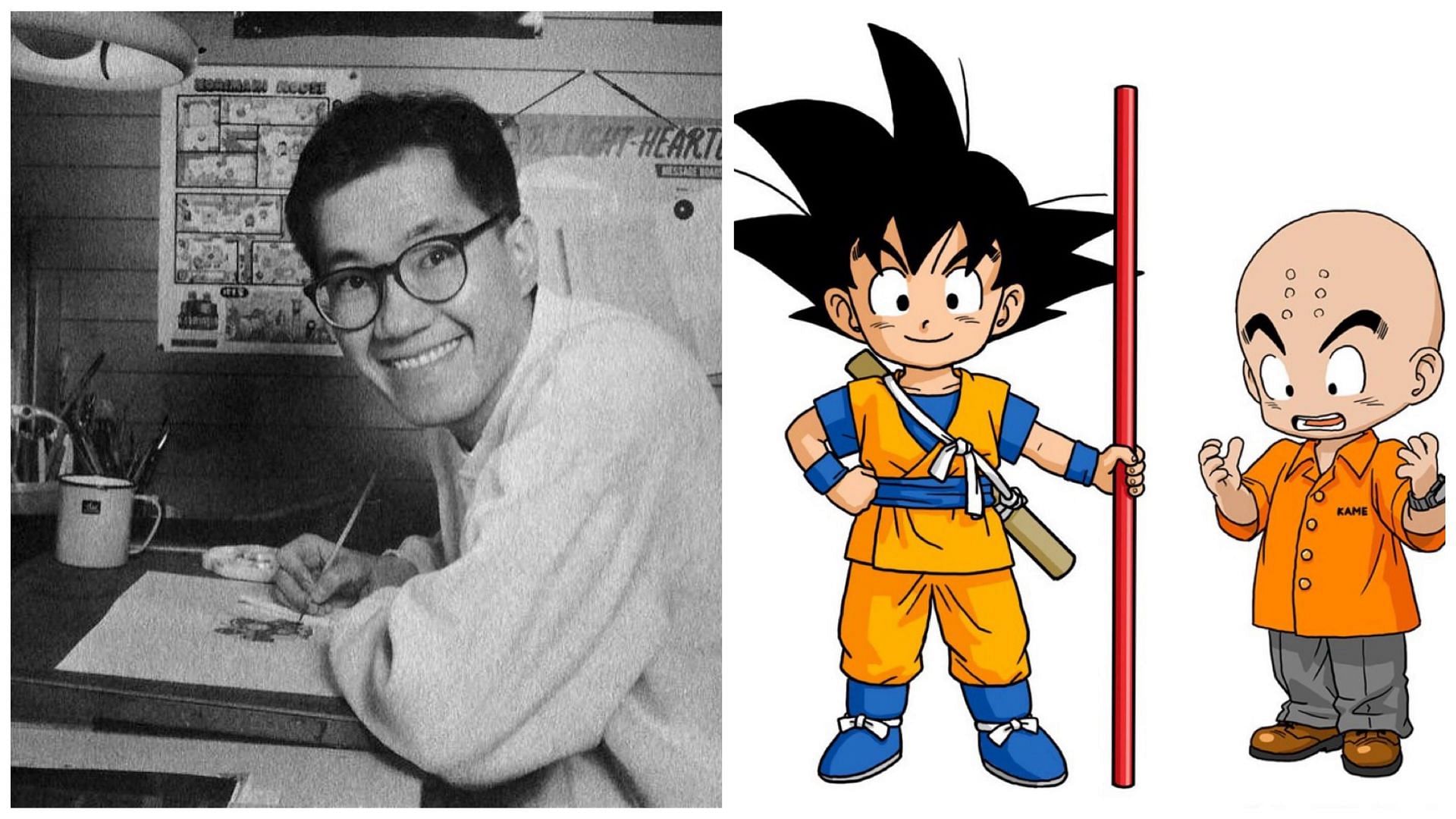 Akira Toriyama, the legendary creator of the Dragon Ball universe, dies at the age of 68 (Image via @AoTJewels and @DB_official_en/X) 