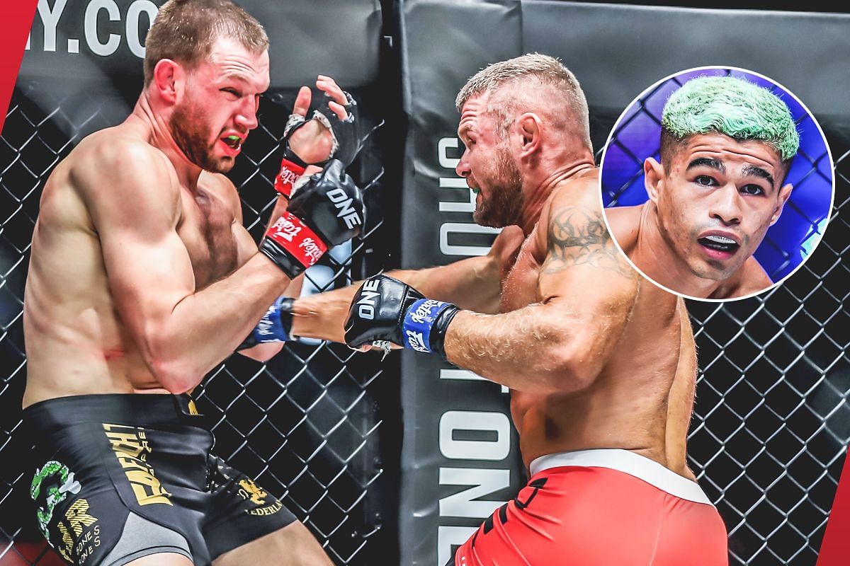 Fabricio Andrade believes Reinier de Ridder &lsquo;is in a tough position&rsquo; after losing twice to Anatoly Malykhin in title fights. -- Photo by ONE Championship