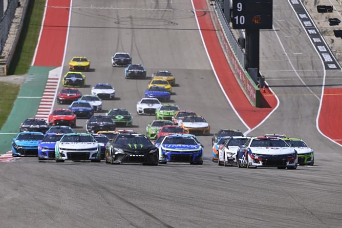 Christopher Bell's crew chief previews potential "massive effect" of NASCAR's decision to move restart zone at COTA