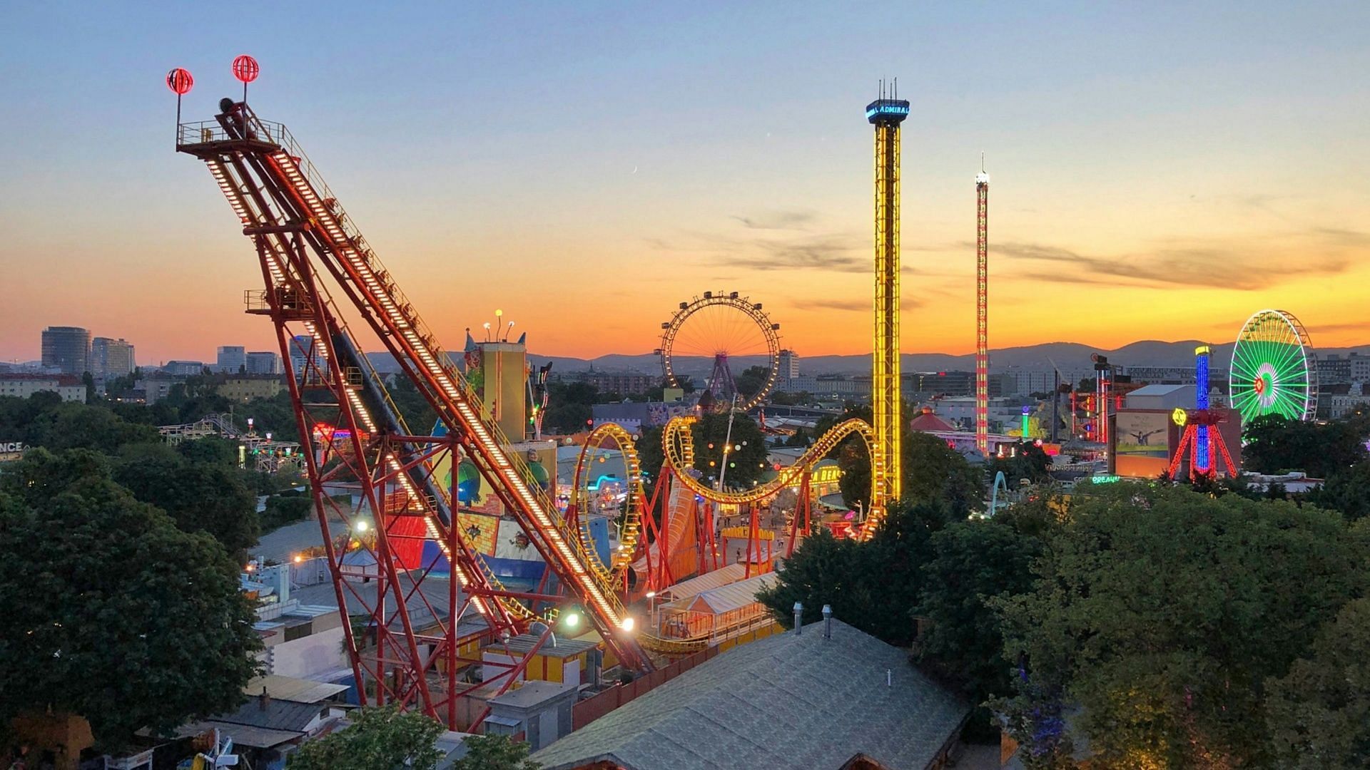 A representative image of an amusement park. (Image via Unsplash)