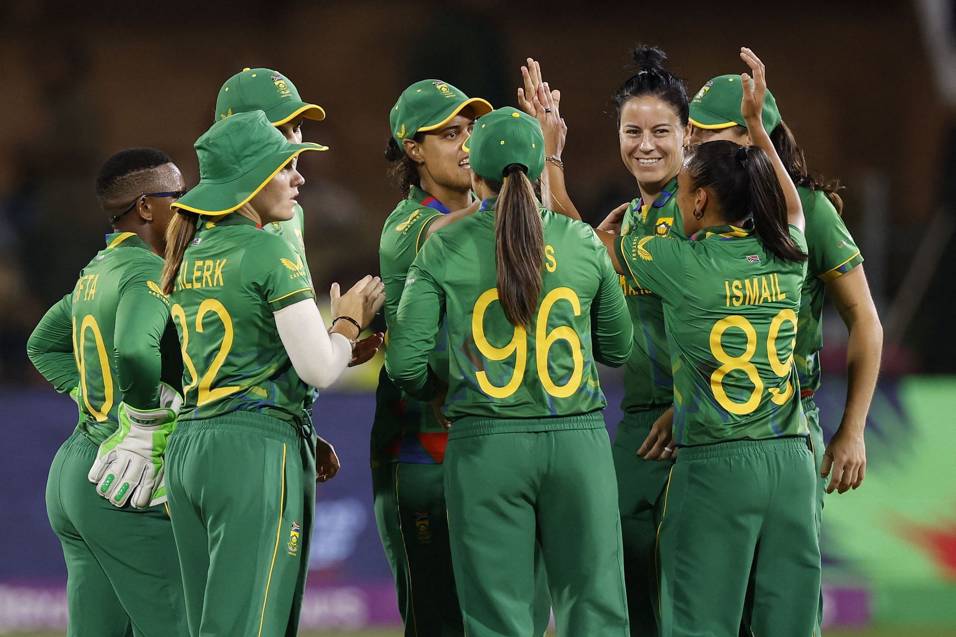 दक्षिण अफ्रीका महिला क्रिकेट टीम (Photo Courtesy: AFP)