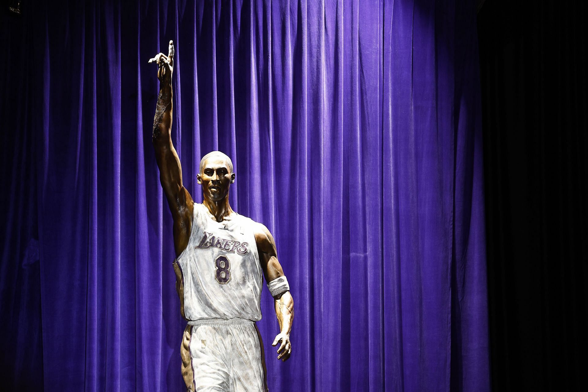 Los Angeles Lakers Unveil Kobe Bryant Statue