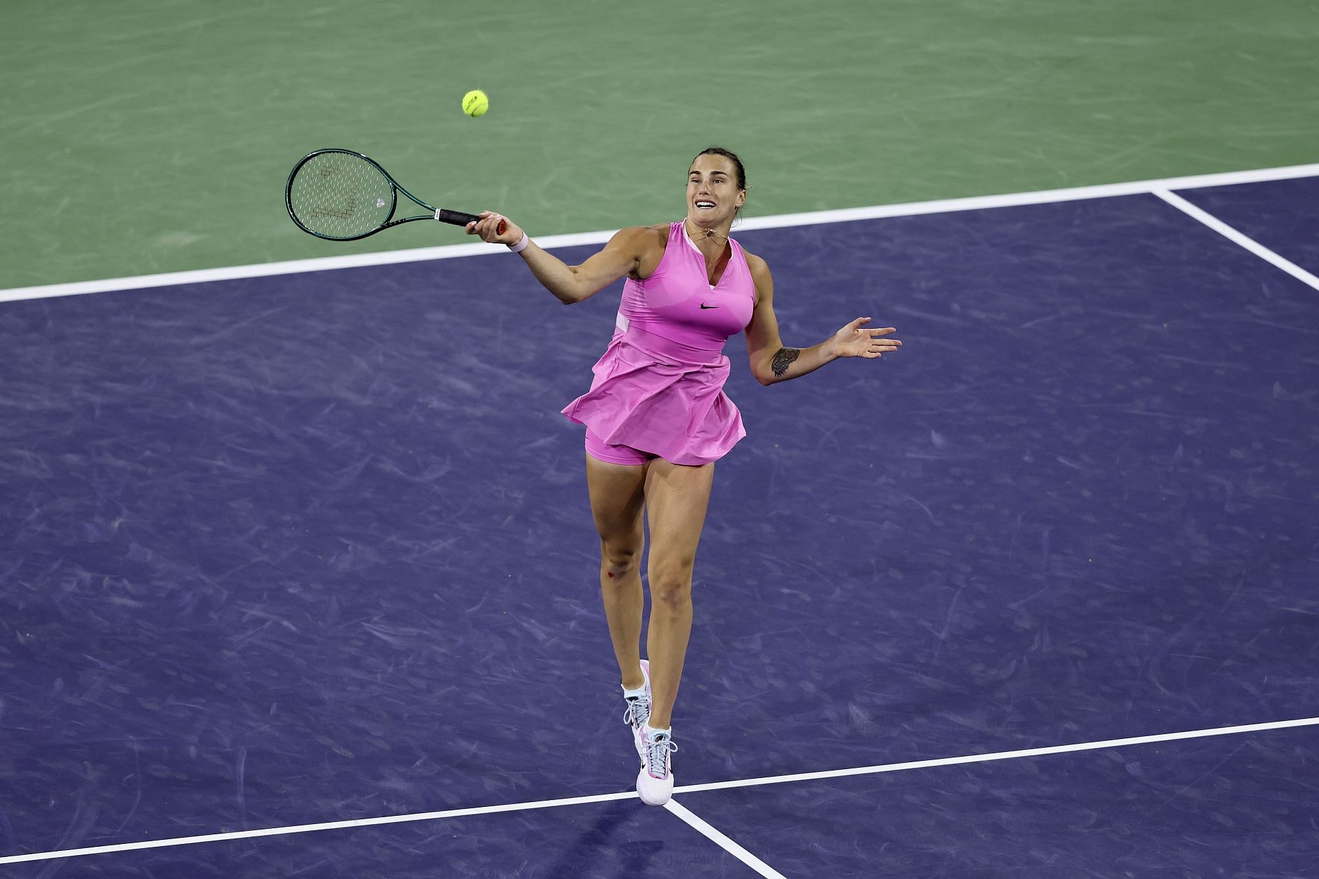 Aryna Sabalenka at the BNP Paribas Open 2024 - Day 7