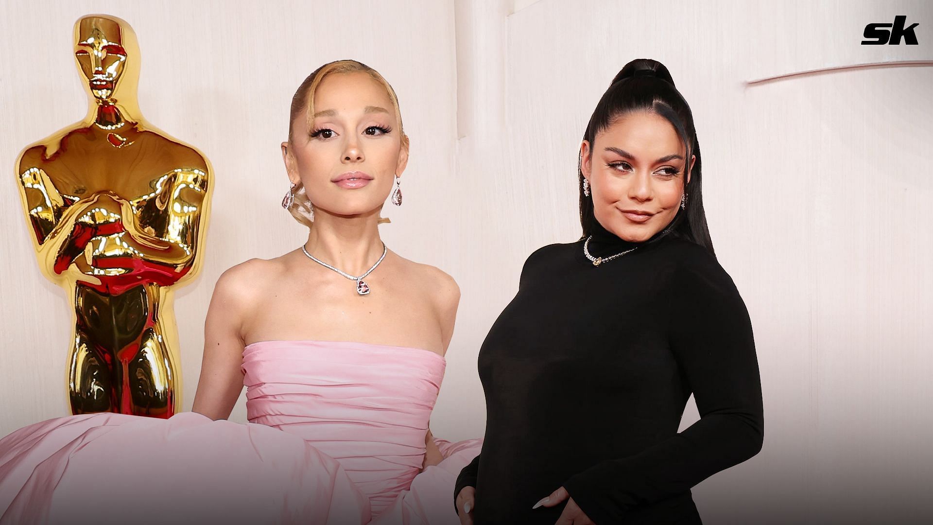 &quot;Congratulations, you are magnificent&quot; - Pop icon Ariana Grande sends best wishes as Vanessa Hudgens debuts baby bump at Oscars 2024