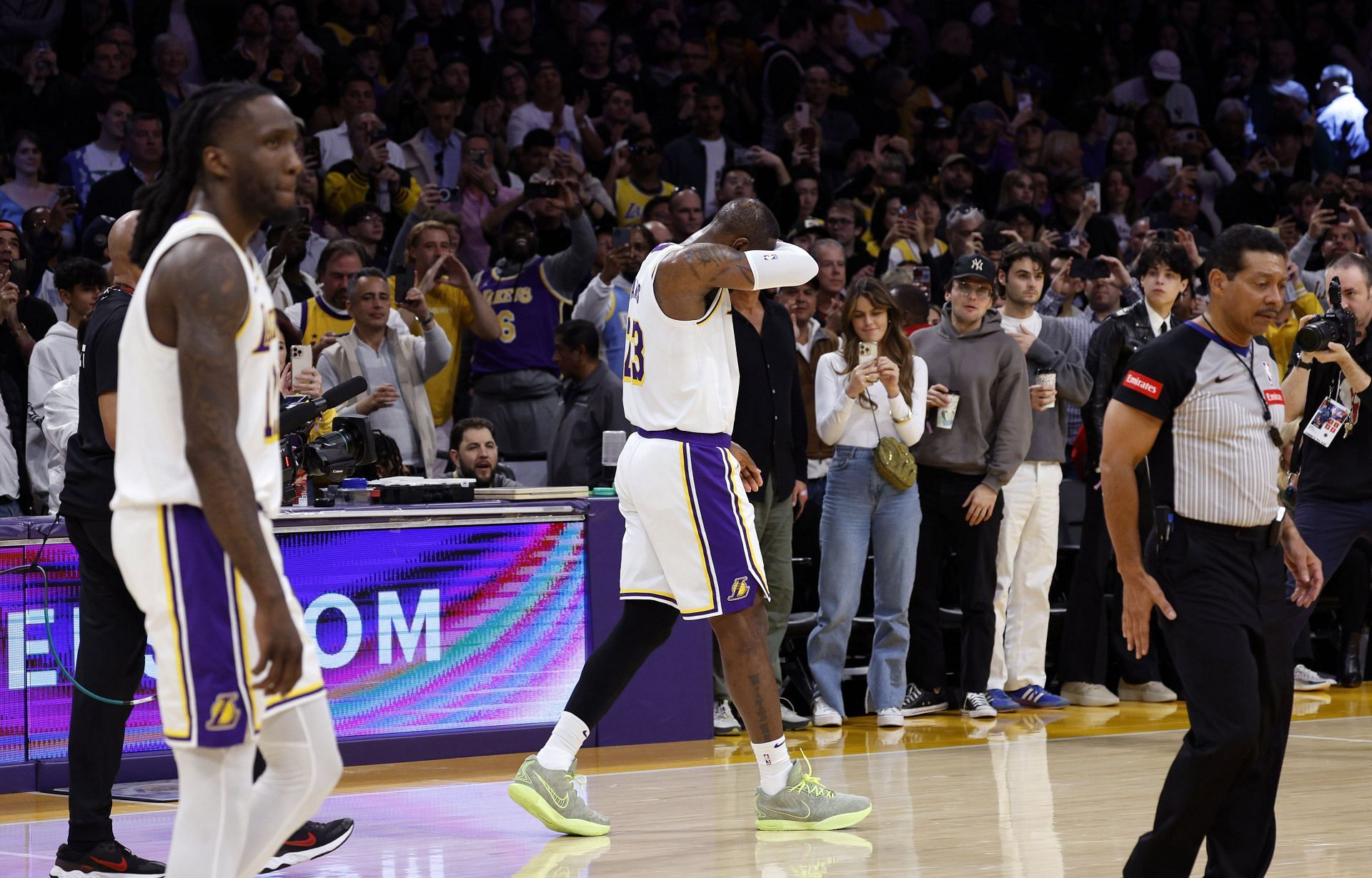 Denver Nuggets v Los Angeles Lakers