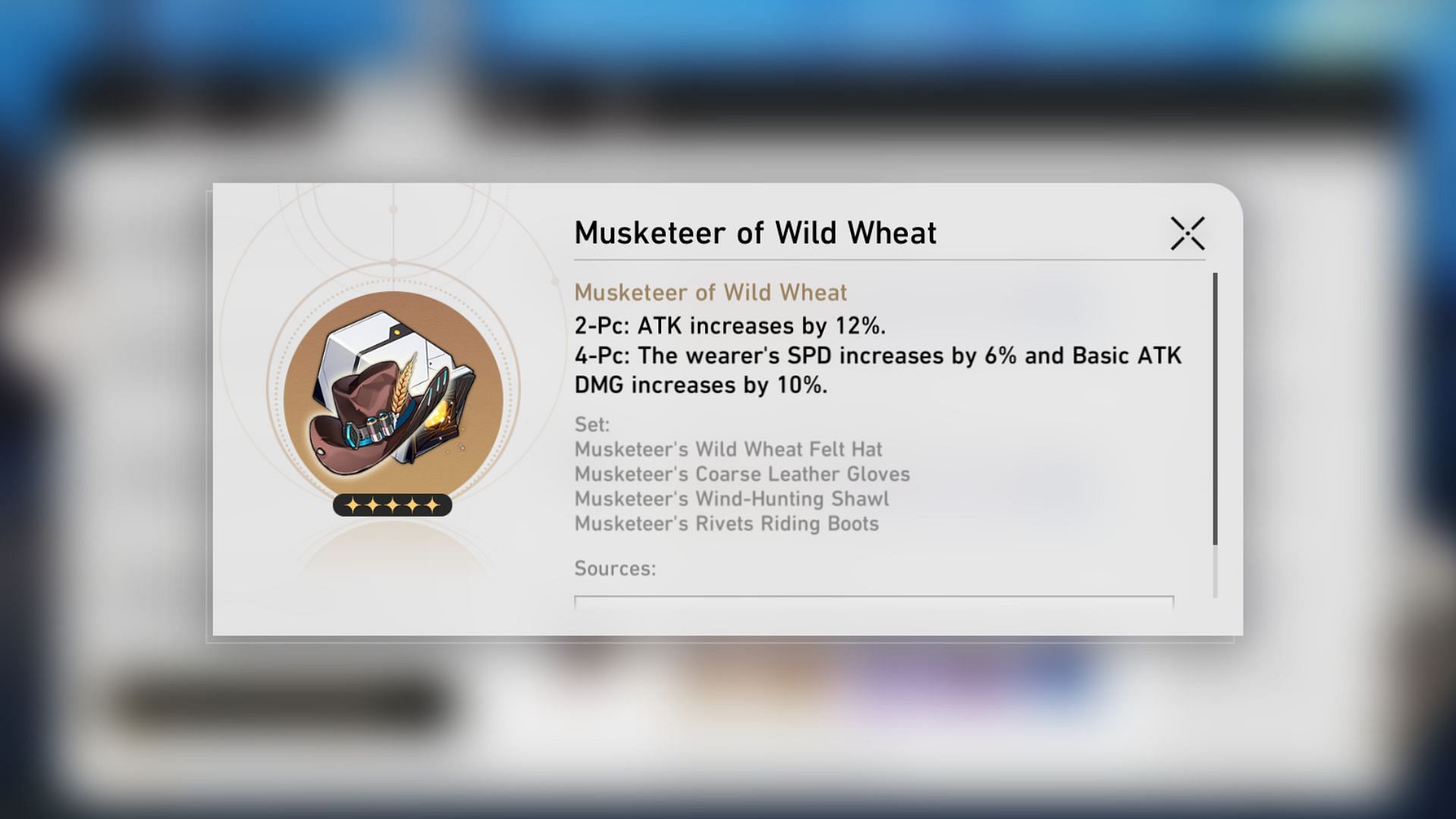 The Musketeer of Wild Wheat (Image via HoYoverse)