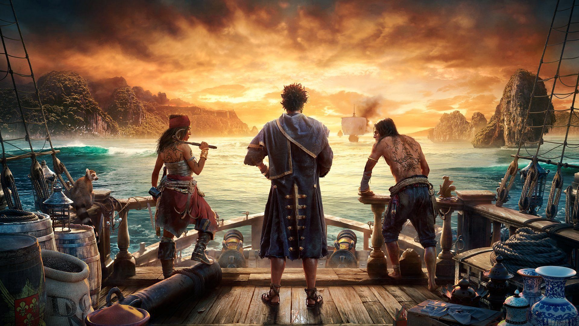 Setting sail for Pirate Overlord (Image via Ubisoft)