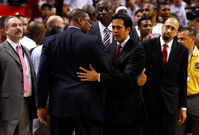 5 current coaches with most NBA playoff appearances ft. Erik Spoelstra & more